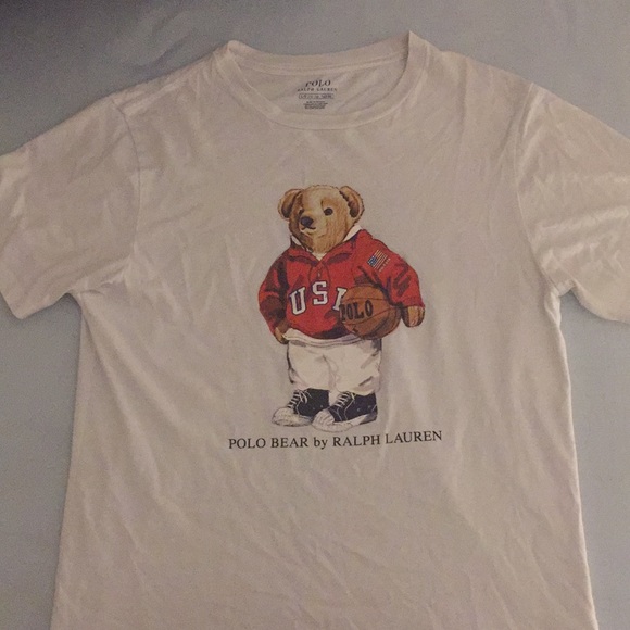 boys polo bear shirt